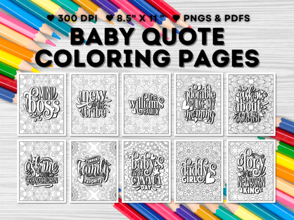 Download 15 Baby Quote Coloring Pages - Quote coloring pages Collection