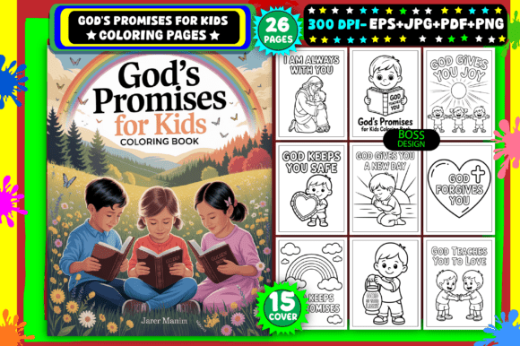 Download God's Promises for Kids Coloring Pages - Kids coloring pages Collection