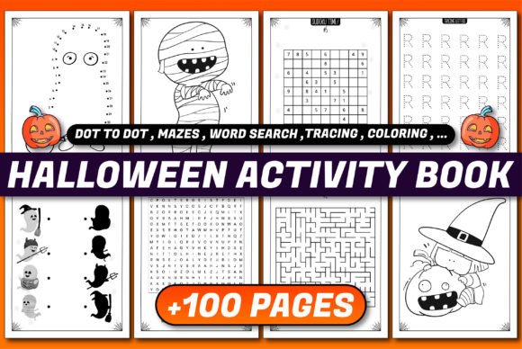 Download HALLOWEEN ACTIVITY BOOK for KIDS - Premium Resources