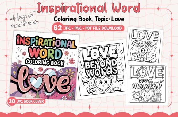 Download Love Inspirational Word Coloring Book - Inspirational word coloring book Collection
