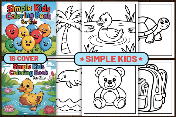 Download 70 Simple Kids Coloring Pages for Kids - Kids coloring pages Collection