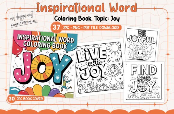 Download Joy Inspirational Word Coloring Book - Inspirational word coloring book Collection